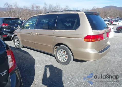 2000 Honda Odyssey Ex z USA, uszkodzony, nr VIN 2HKRL186XYH537924